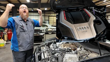 Video / Misterul unui Audi cu Check Engine aprins: dealerul nu găsește problema reală, dar un mecanic independent vine cu o soluție