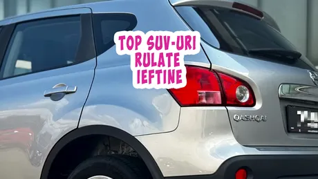 SUV-uri SH ieftine pe Mobile.de: Dacia Duster și rivalii sub 4.000 euro