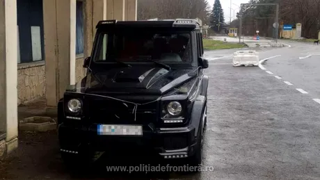 Un superb Mercedes-AMG G 63 a fost oprit de Poliție. Șoferul a avut o mare surpriză - FOTO