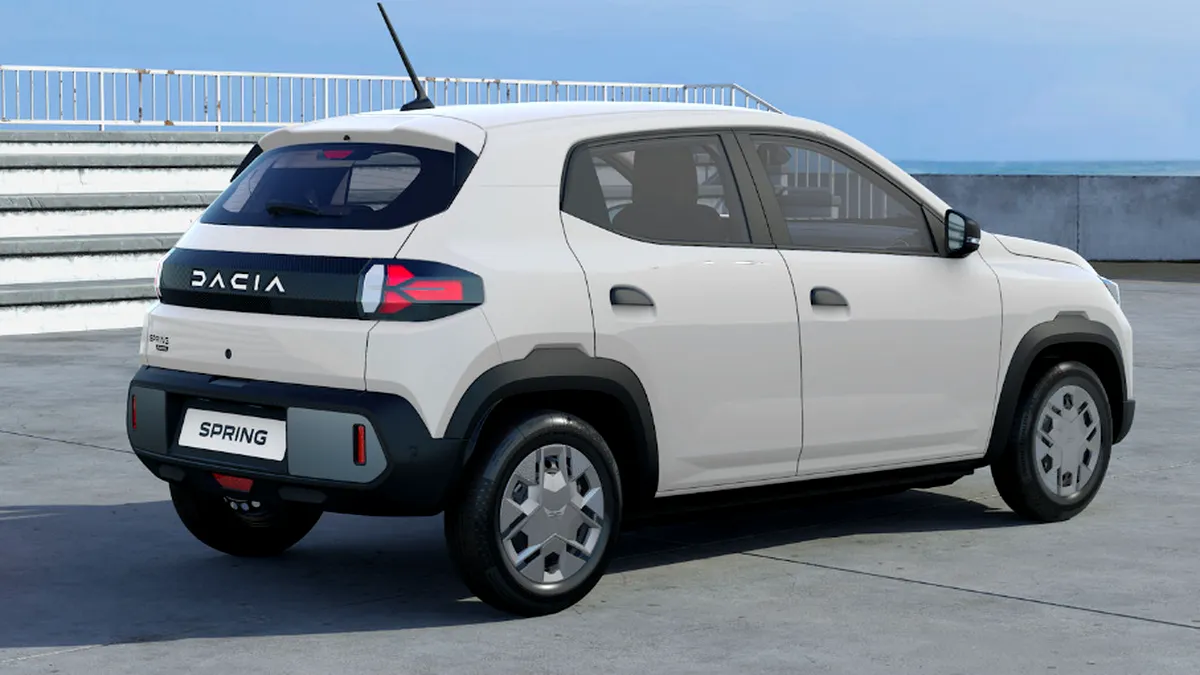 Dacia deschide comenzile pentru noul Spring pe piețele vest-europene. Disponibil acum în Germania și Franța, România încă vinde vechea generație