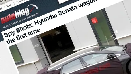 Nouă versiune spionată: Hyundai Sonata Wagon