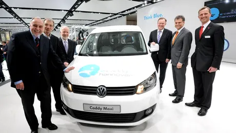 Hanovra 2011: VW Elektro Caddy Maxi