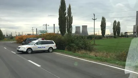 Au căzut capete la Poliția Prahova după ce o autospecială radar a fost fotografiată blocând o bandă a DN1