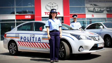 Toyota Avensis la Poliţia Transporturi