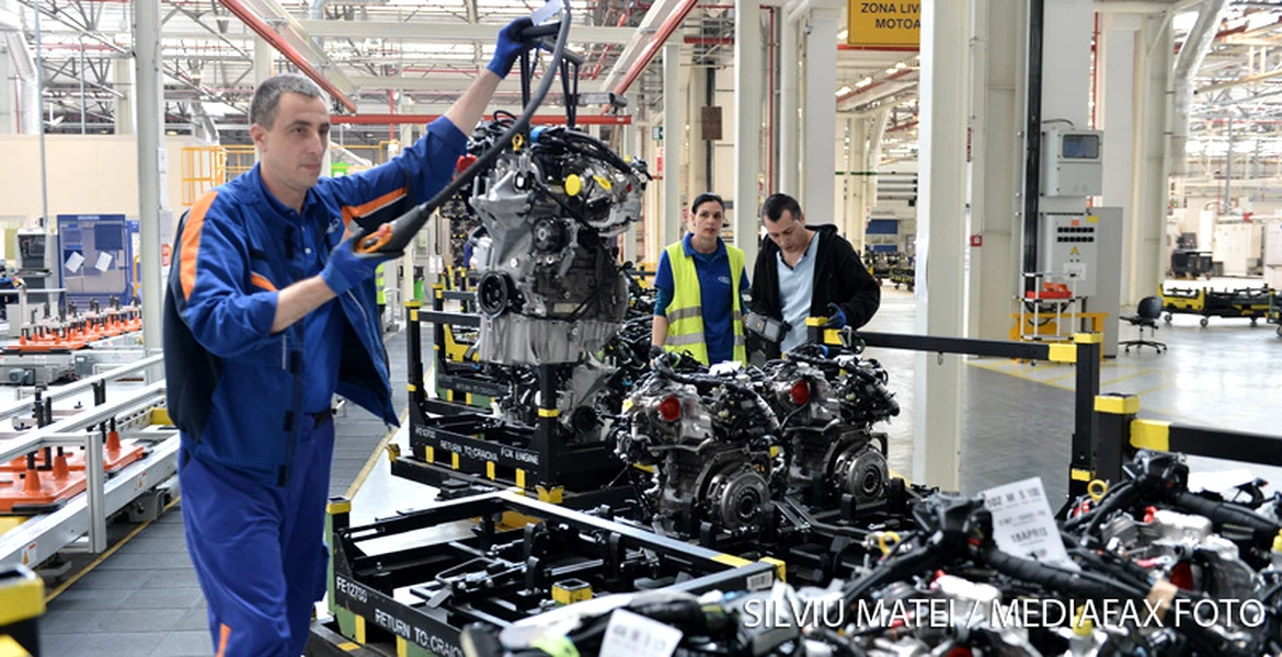 Ford Craiova trimite şi în octombrie angajaţii în şomaj tehnic, rezultând pierderi de 110 milioane de euro