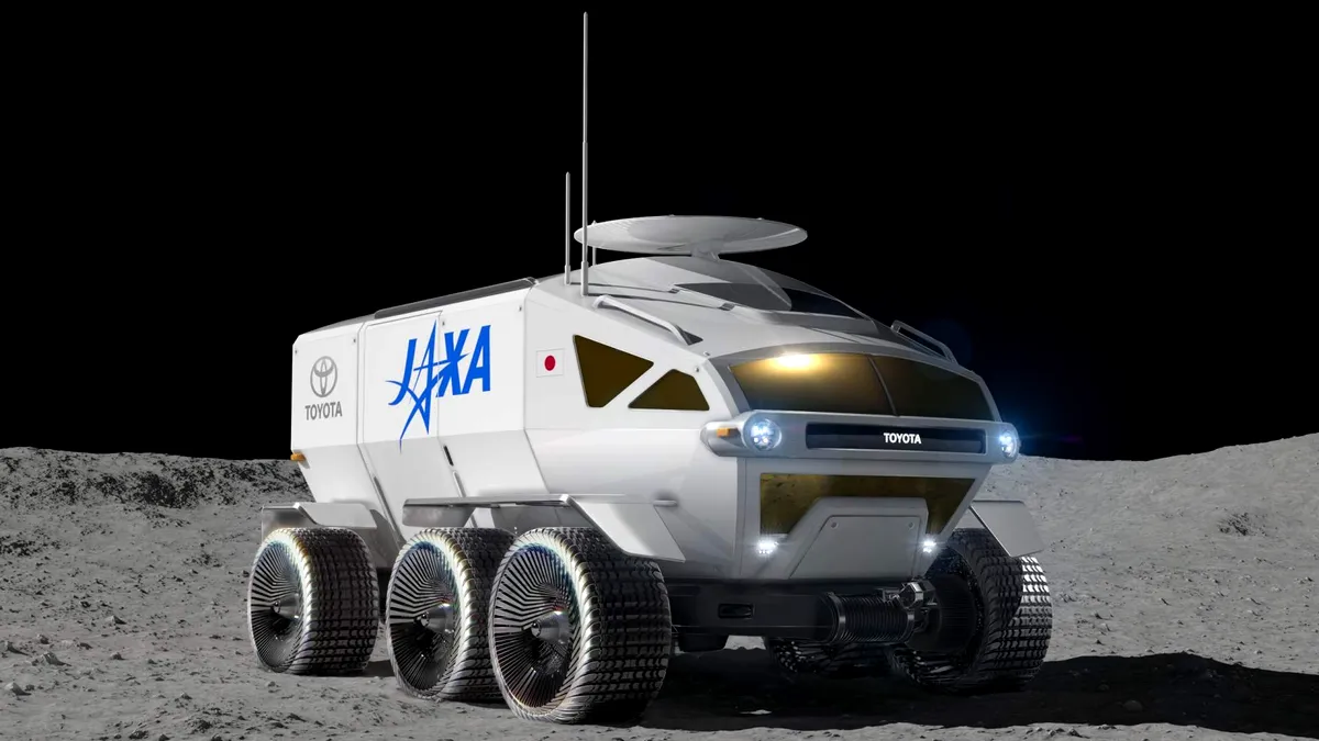 Toyota va produce un vehicul presurizat care va circula pe lună. El se numește Lunar Cruiser