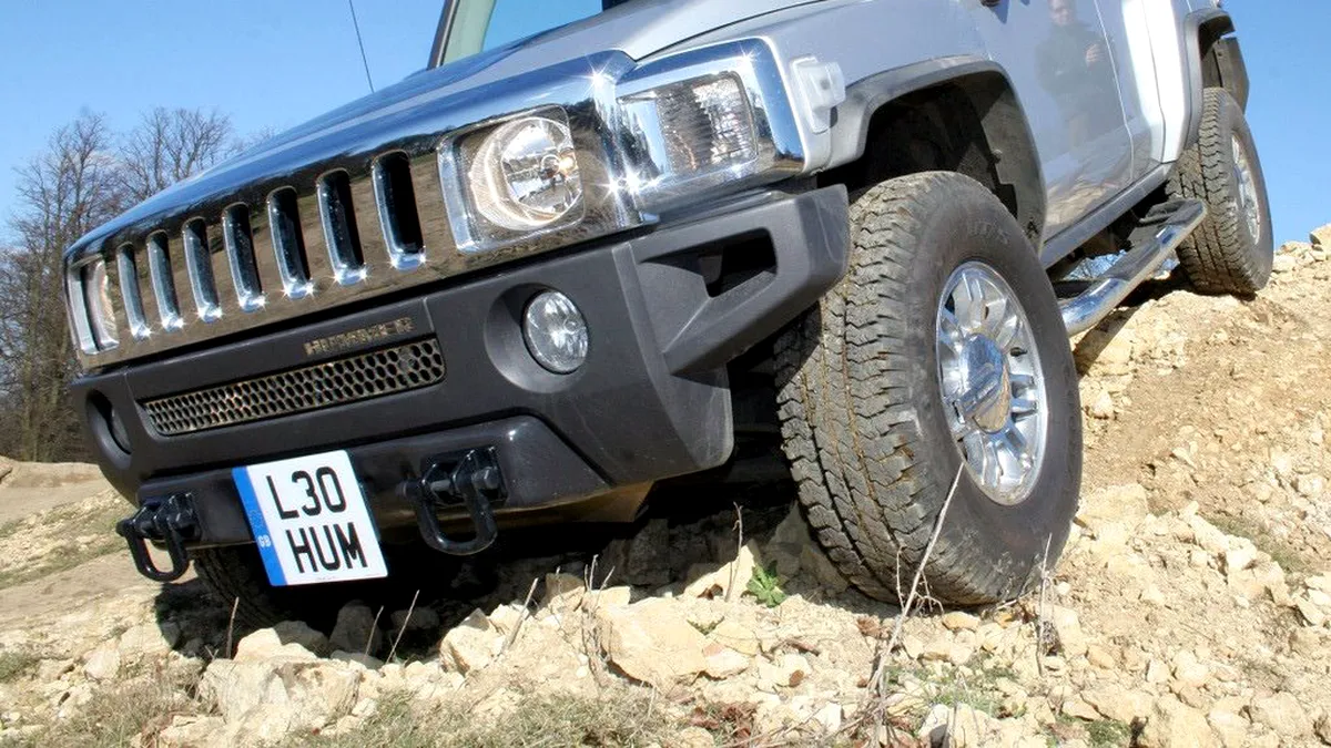 Hummer H3 teleghidat