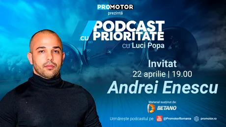 ”Podcast cu Prioritate” ep. 6. Invitat: Andrei Enescu