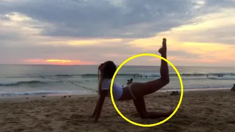 Rusoaica de 24 de ani şi-a arătat incredibila flexibilitate într-o serie de videoclipuri postate pe Instagram - VIDEO