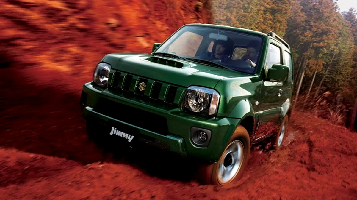 Facelift de 2012 pentru Suzuki Jimny, cel mai mic offroader din Europa