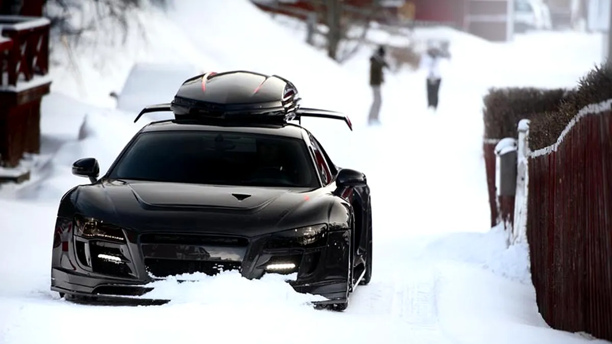 Cel mai tare Audi R8 tunat este al campionului X-Games, Jon Olsson