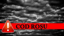 Cod roșu de vreme severă: grindină de 4 cm și vânt de 90 km/h. Zona vizată de avertizarea ANM