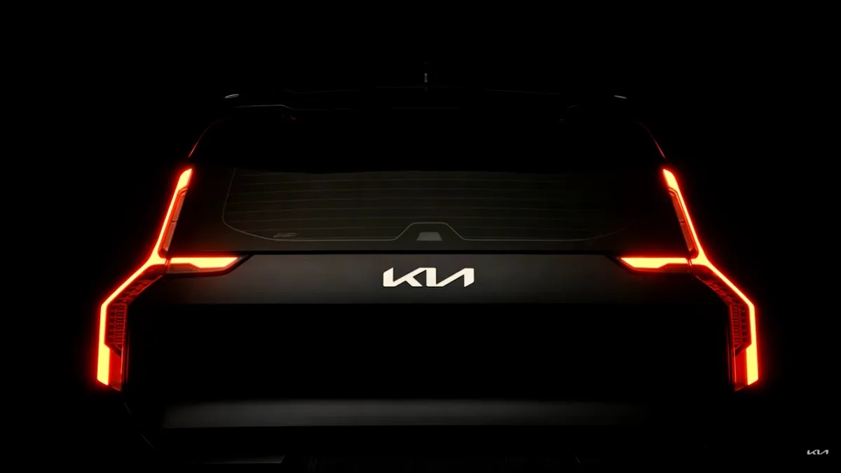 Kia oferă imagini teaser cu noul SUV electric EV9. Când va fi lansat pe piață - VIDEO
