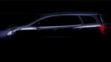Teaser oficial Chevrolet Spin - un nou monovolum