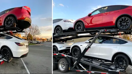 Primele exemplare Tesla Model Y s-au livrat vineri - Galerie FOTO