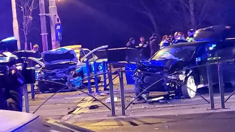Un șofer din București nu a vrut să oprească la un control în trafic și a provocat un accident după ce a fost urmărit prin oraș