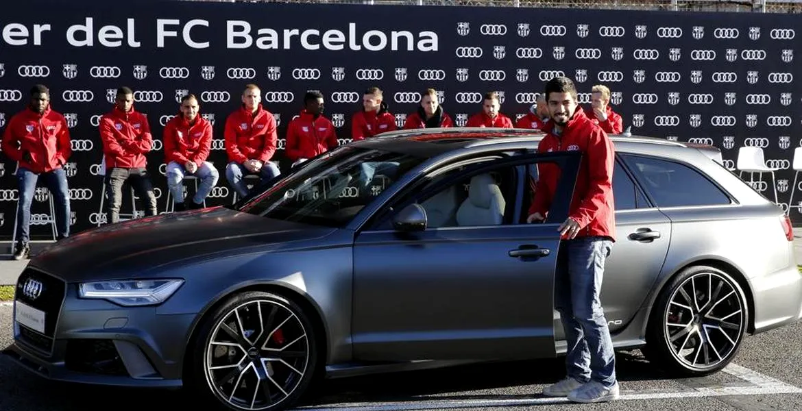 Barcelona şi-a ales maşinile Audi pe 2018. Messi şi Suarez sunt fraţi de cai