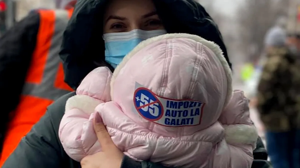 Taxa auto 2021. Orașul din România unde impozitul s-a majorat cu 50%. Oamenii au ieșit în stradă - VIDEO