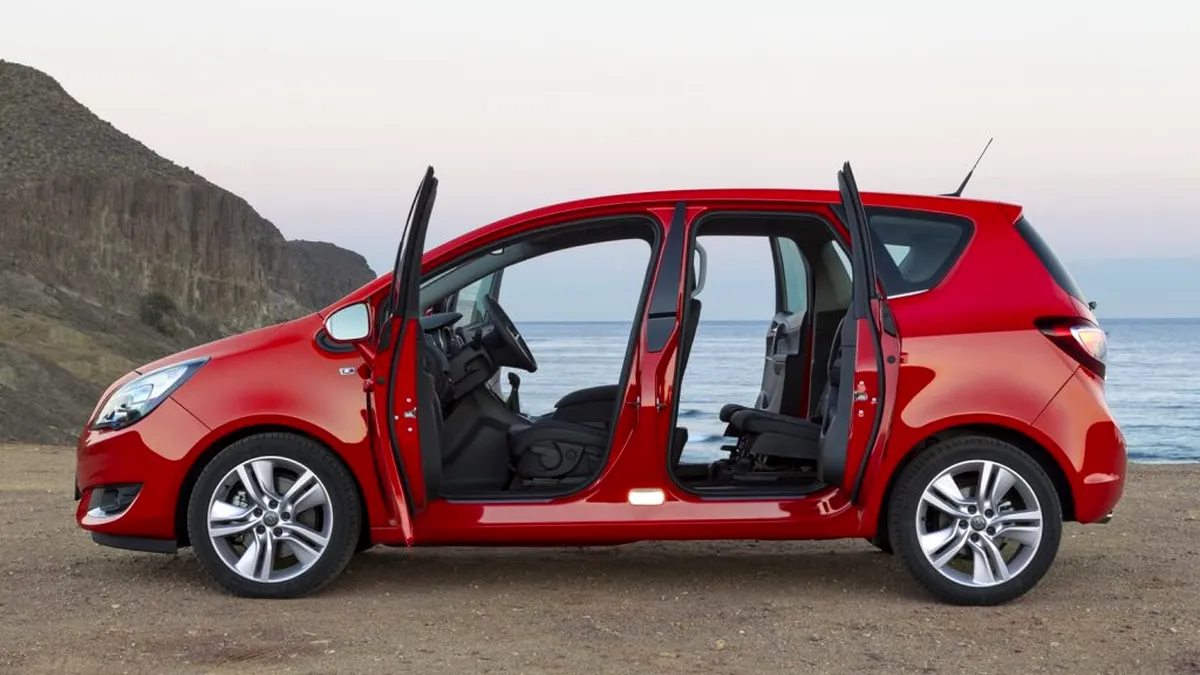 Opel Meriva facelift, informaţii şi imagini oficiale. UPDATE