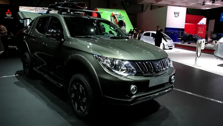 Noul Mitsubishi L200 şi-a etalat interiorul confortabil la Geneva