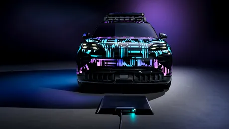 Viitorul Porsche Cayenne pur electric se va putea încărca fără cabluri – VIDEO