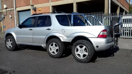 Cel mai accesibil Mercedes-Benz ML 6×4 Pickup este de vânzare pe eBay - GALERIE FOTO