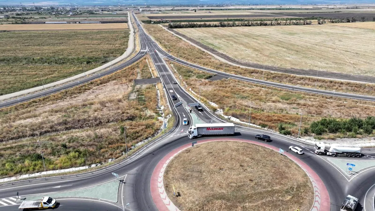 S-a deschis Centura de Nord a municipiului Focșani, drumul de legătură până la Autostrada Moldovei