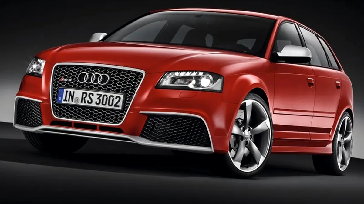 Noul Audi RS3 - toate informaţiile