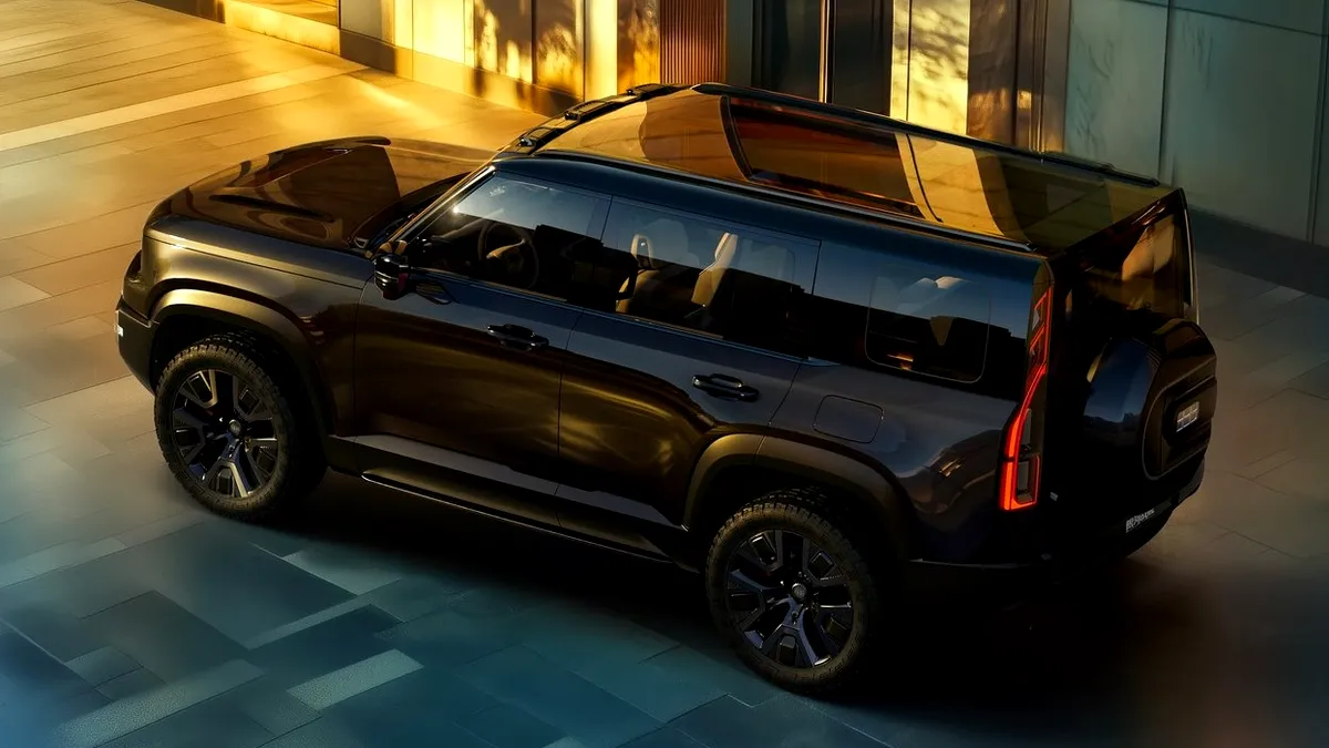 SUV-ul chinezesc Geely Galaxy Cruiser atacă Defender și G-Class