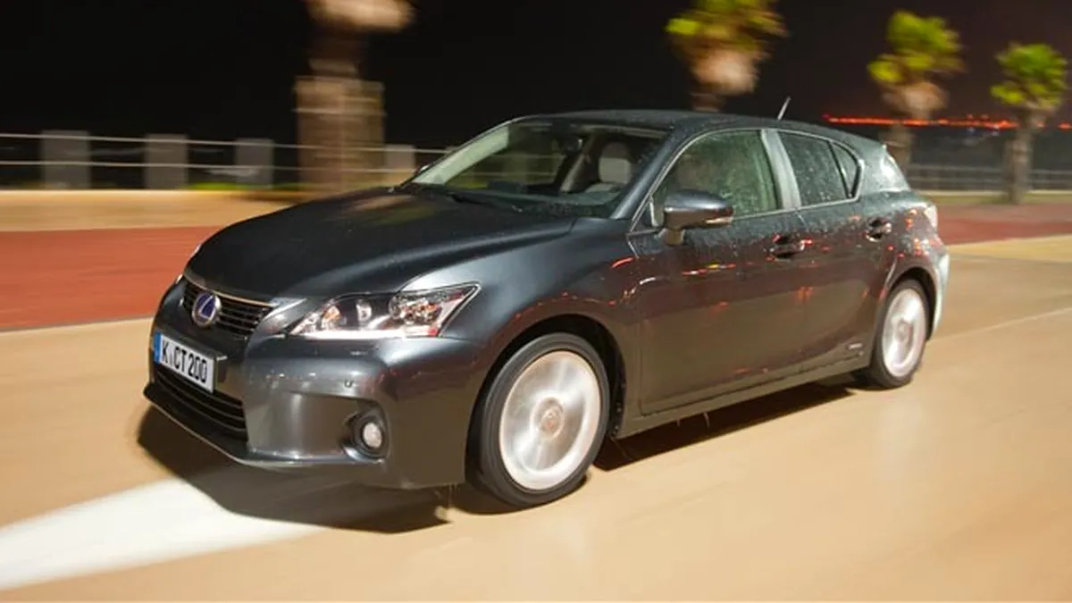 Test în premieră cu Lexus CT 200h în Portugalia