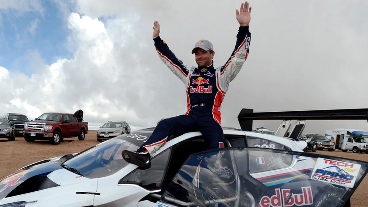 Sebastien Loeb a distrus fostul record de urcare de la Pikes Peak. VIDEO