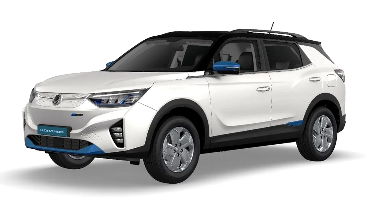 SsangYong Korando e-Motion sosește la început de 2022