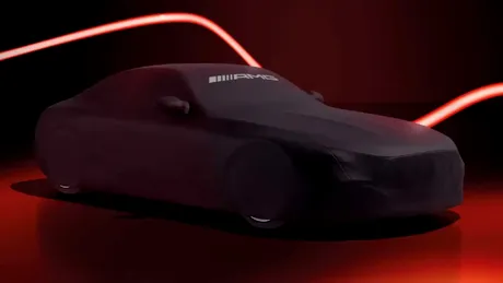 Mercedes publică prima imagine oficială cu viitorul AMG GT