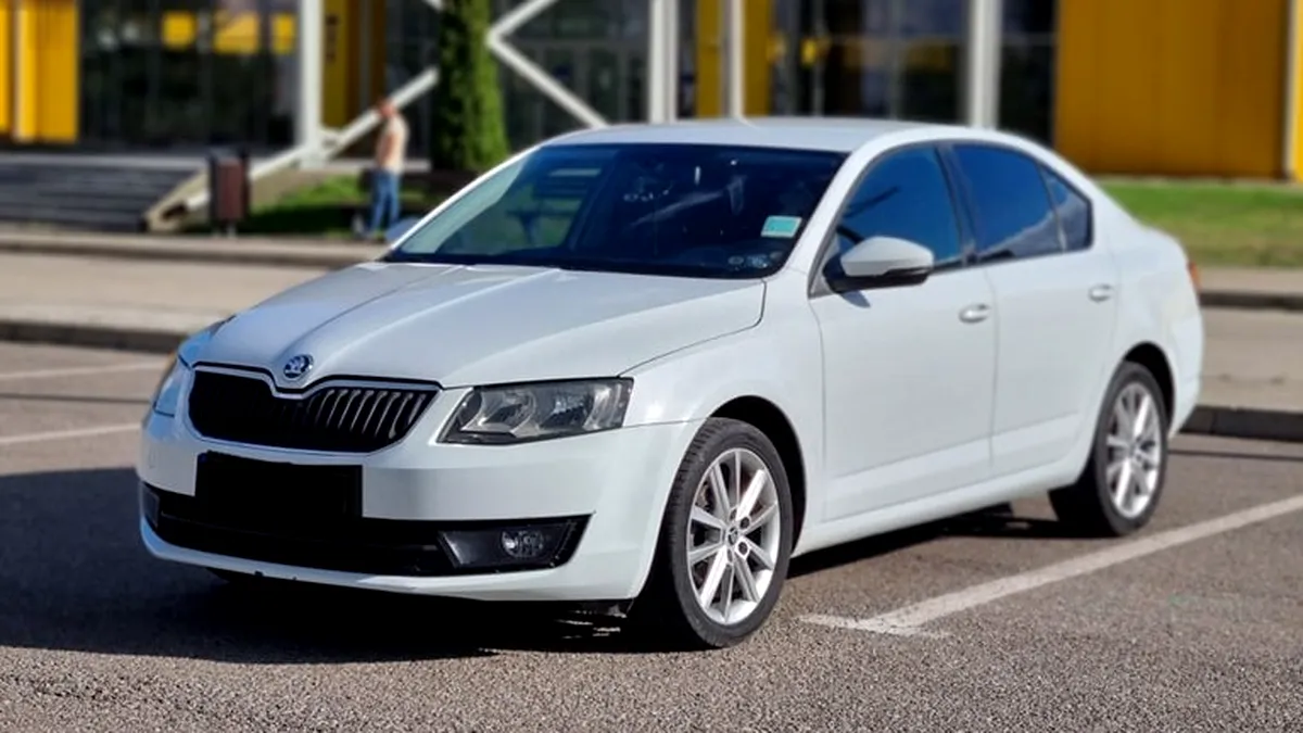 Țeapa la care mulți clienți se expun. Skoda Octavia cu 200.000 KM dați înapoi