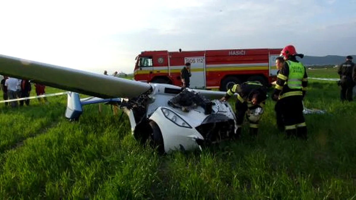 Aeromobil, maşina zburătoare din Slovacia, s-a prăbuşit în timpul unui test