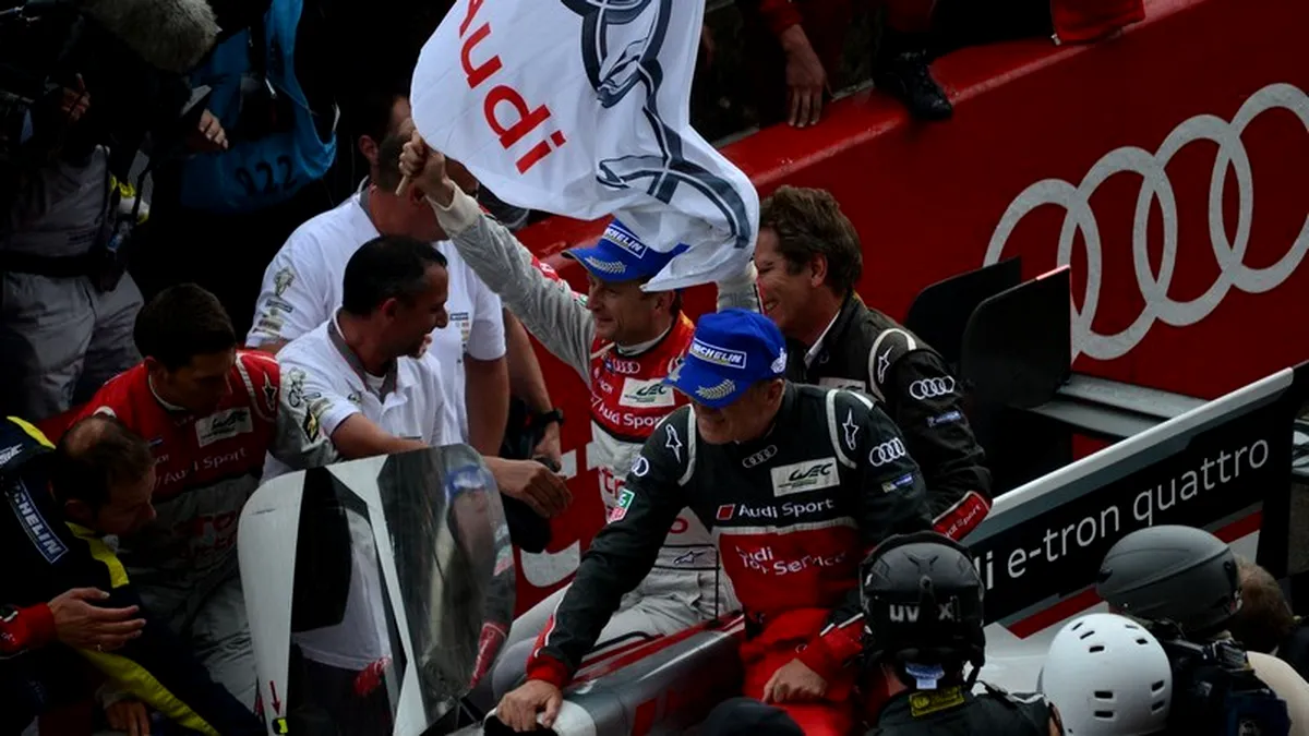 LIVE: Audi câştigă la Le Mans 24 h, dar Toyota ajunge pe podium!