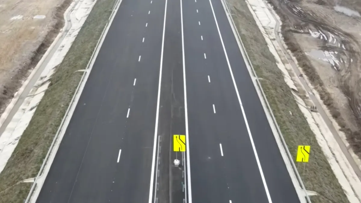 Secțiunea Predeal-Cristian din Autostrada Ploieşti-Braşov va fi dată în folosință pe 17 decembrie