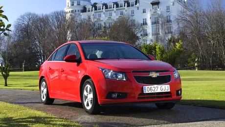 Chevrolet Cruze - punctaj maxim la testele EuroNCAP