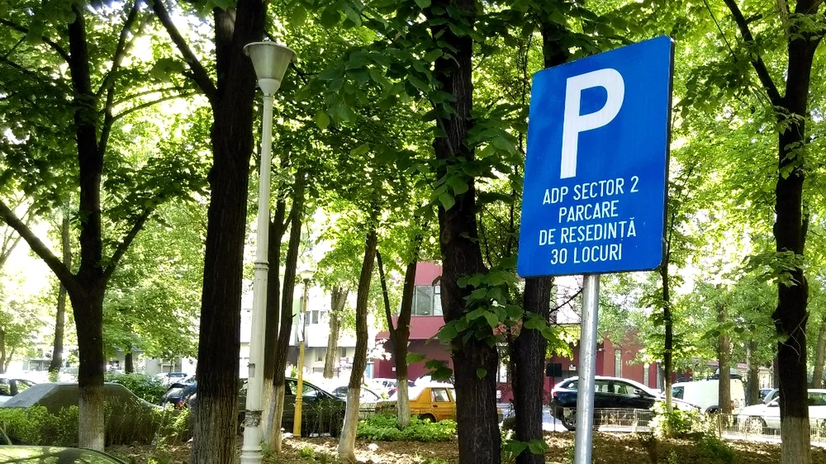 Situaţie imposibilă pe o alee din Bucureşti (FOTO)