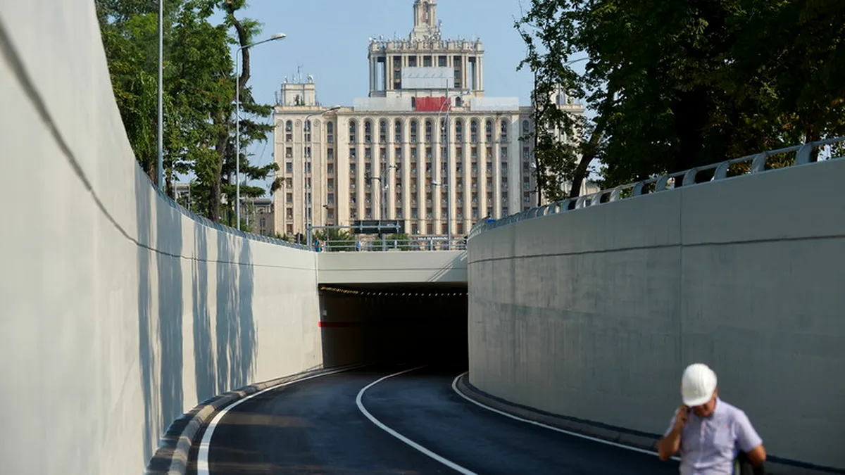 Pasajul de la Piaţa Presei, inaugurat. Cum se circulă în zonă