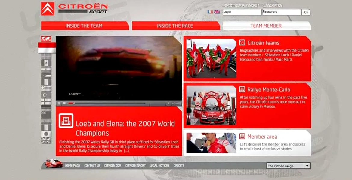 Un nou website Citroen