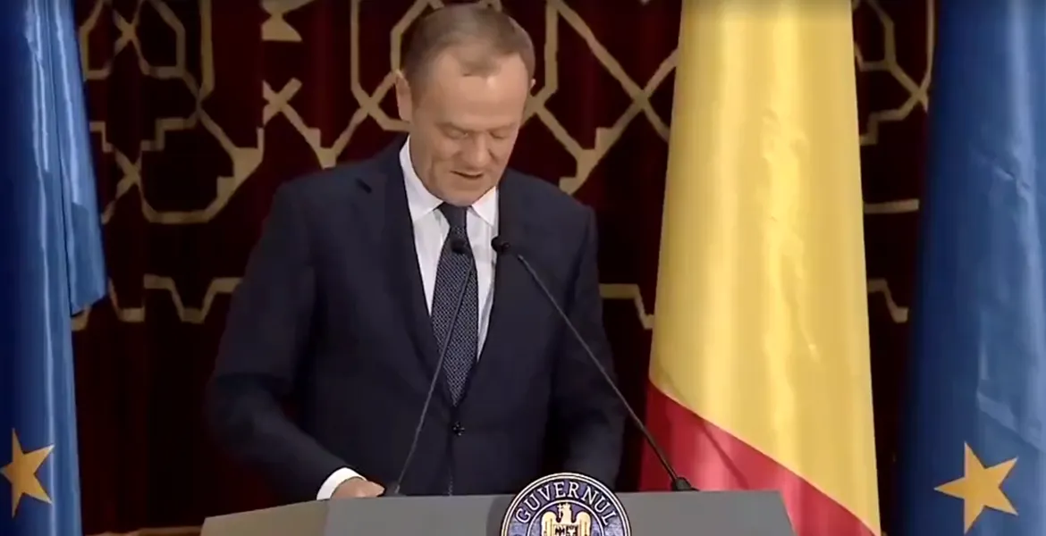 Preşedintele Consiliului European, Donald Tusk: În familia mea, prima maşină a fost o Dacia 1300 – VIDEO