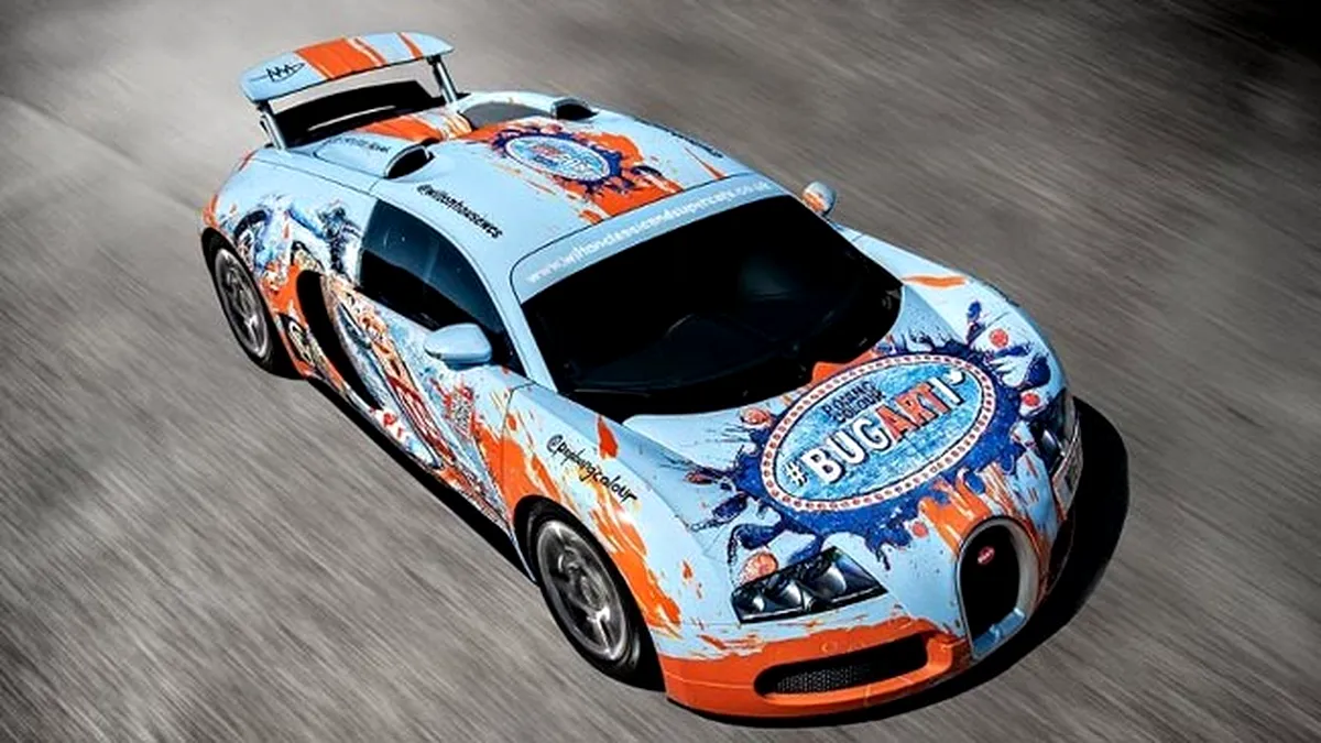 BugARTi Veyron Wilton House - sau cum arată un Veyron Art Car by Ian Cook