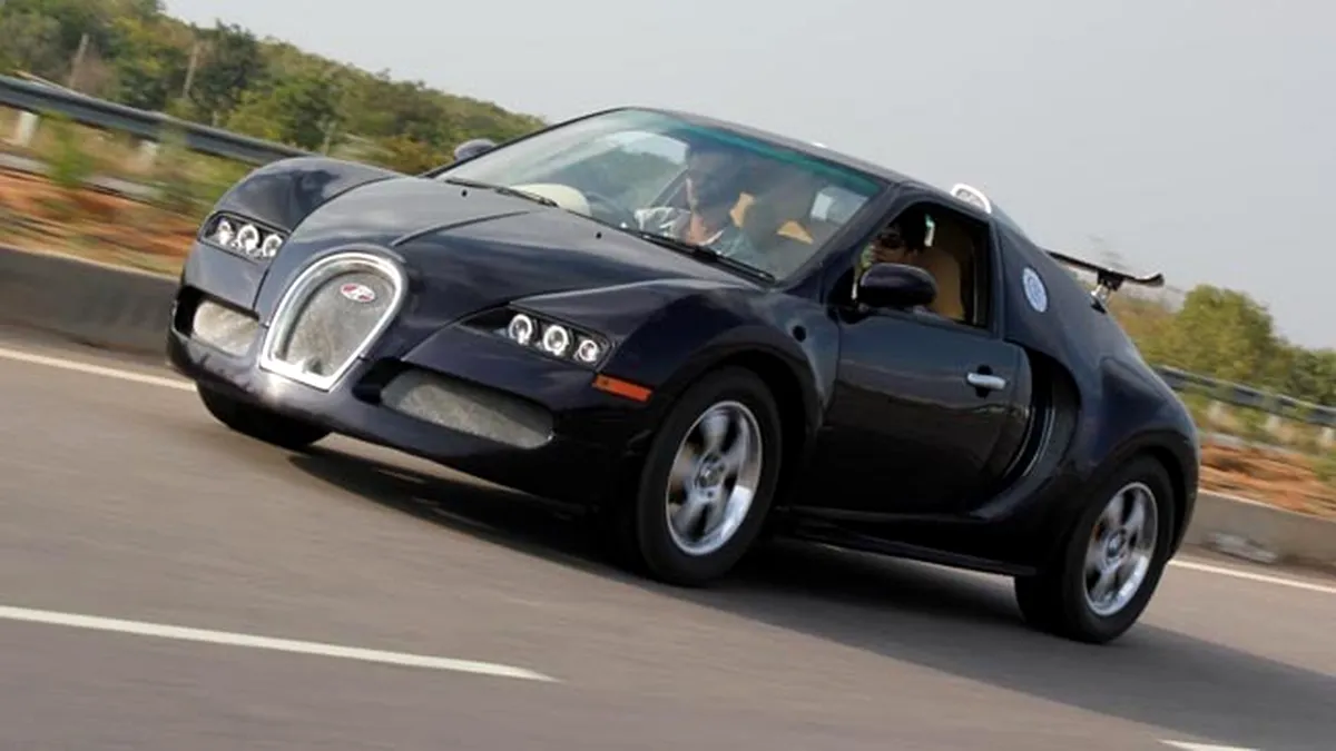 Tuning made in India: recordul pentru... cel mai ieftin Veyron?