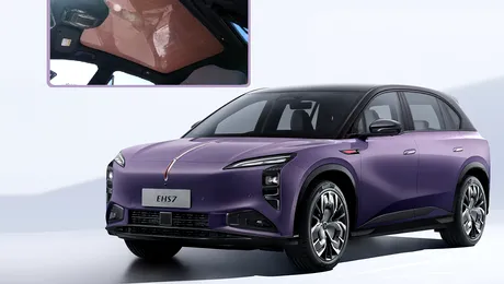 FAW Hongqi a realizat primul plafon auto fotovoltaic din perovskit. E flexibil și poate produce 400 kWh pe an