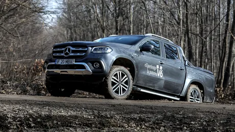 Test drive Mercedes-Benz X-Class 350d - Model premium cu benă, capabil de 100 km/oră în doar 7,9 secunde  - GALERIE FOTO