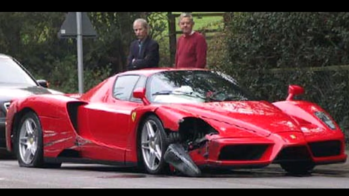 Ferrari Enzo - Accident
