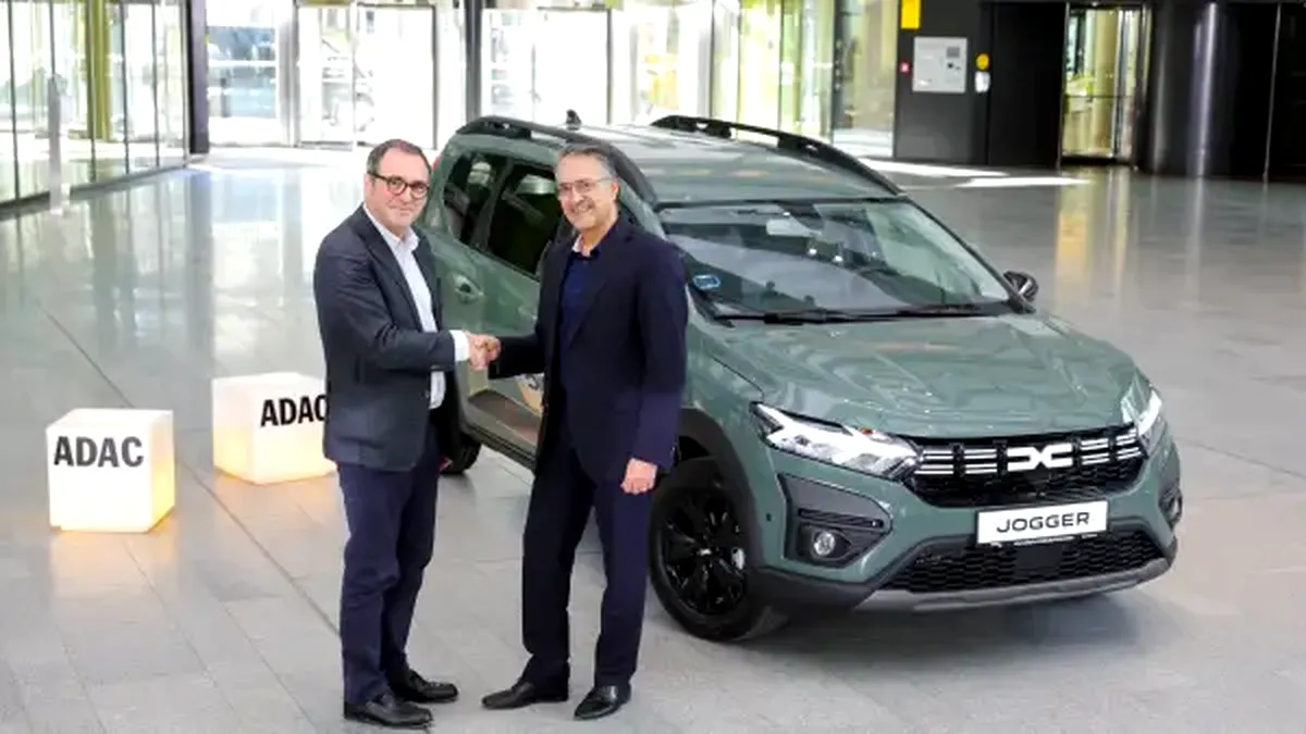 Dacia semnează un contract de reprezentare cu asociația germană ADAC