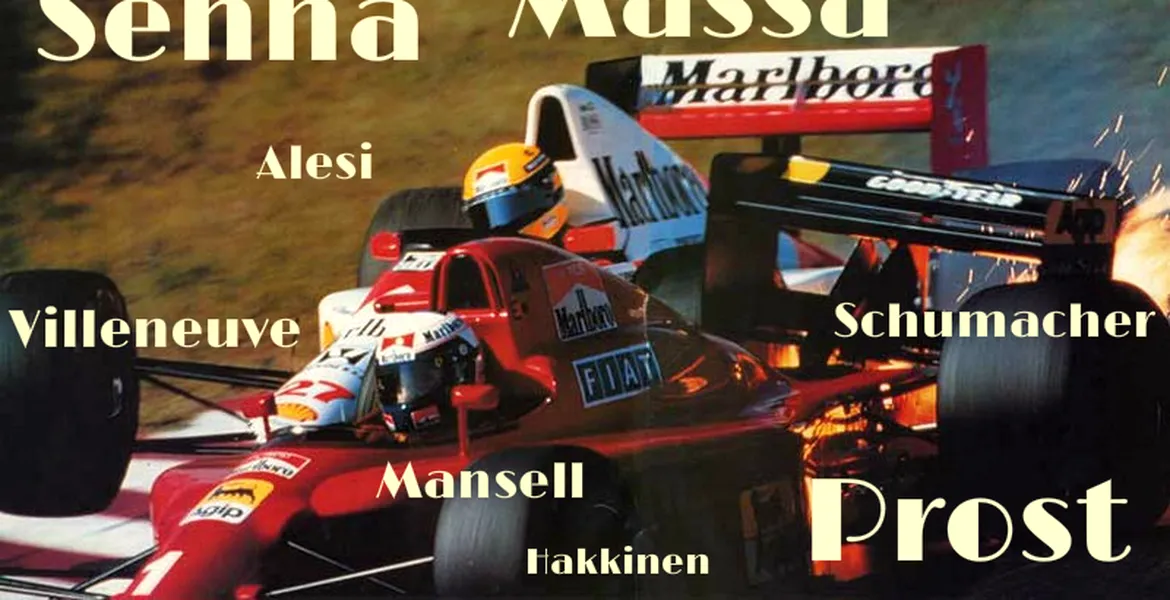 ISTORIE: Cele mai spectaculoase dueluri din Formula 1. VIDEO