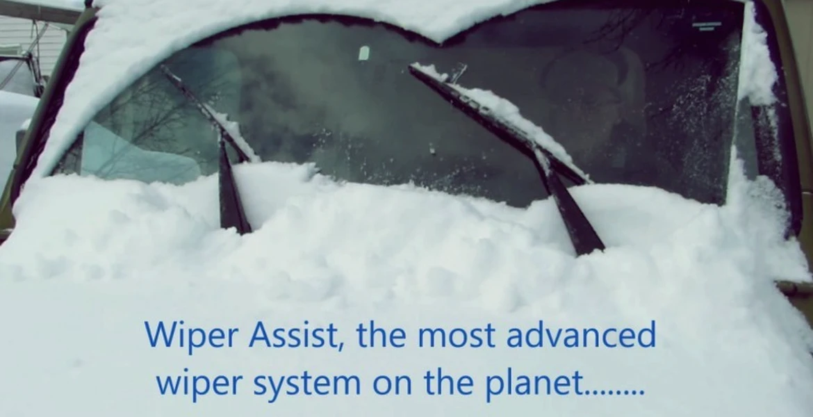 VIDEO: Wiper Assist, invenţia care îţi poate face viaţa mai uşoară iarna